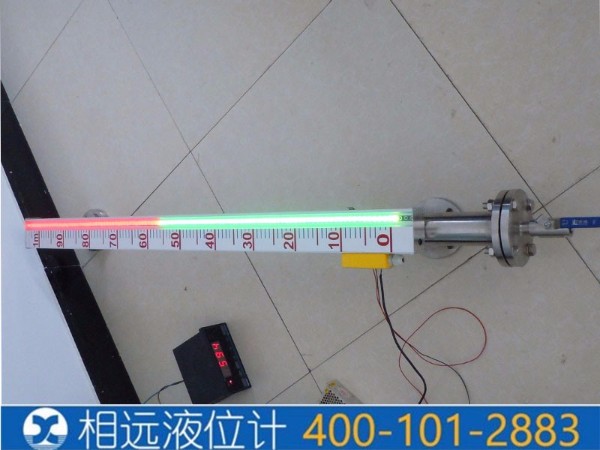 帶夜光的磁翻板液位計(jì)原理及應(yīng)用